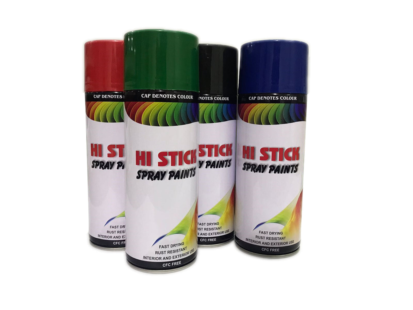 Hi Stick Spray Paint Black Colour 400ml