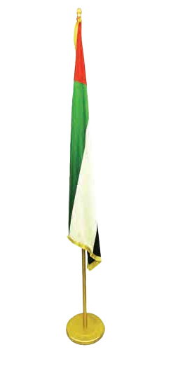 High Quality UAE National Flag Conference Flag - Gold - Office Supply