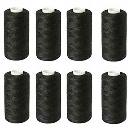 Italo Sewing thread Black 8pcs