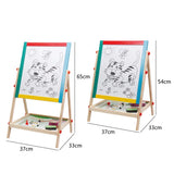 Kids Adjustable Double Side Drawing Board Educational Toys For Kids - Nejoom Stationery