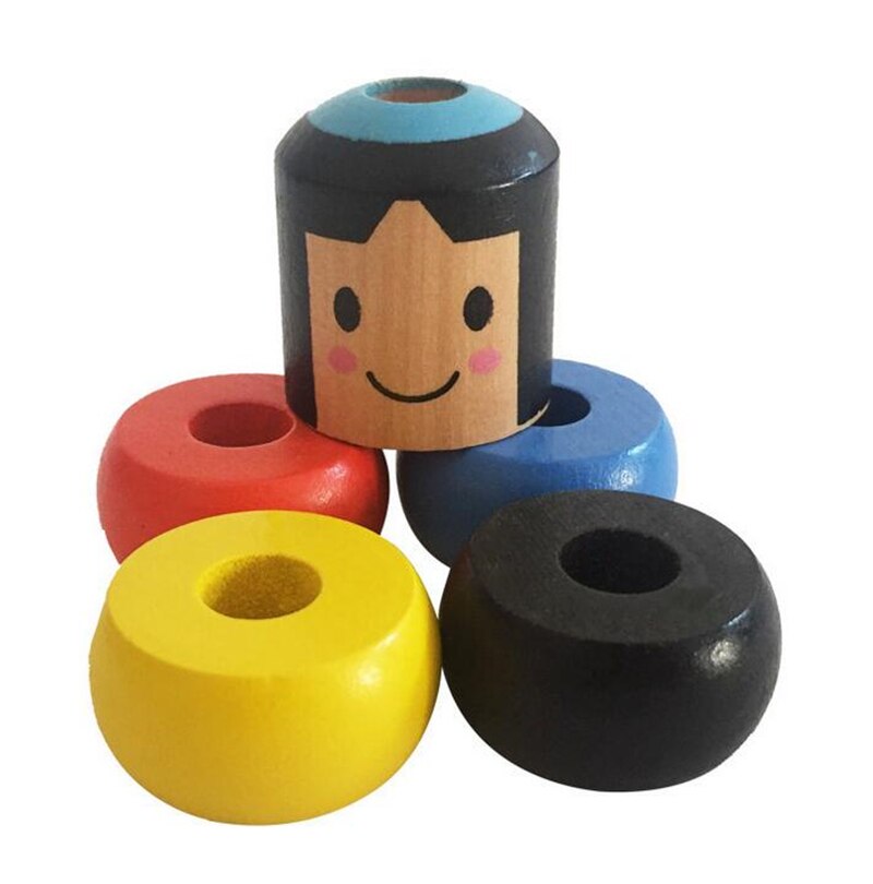 Kids Magic Little Wooden Doll Toy - Nejoom Stationery