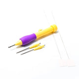 Knitting Stitch Crochet Tool Embroidery Stitching Punch Needle Set - Nejoom Stationery