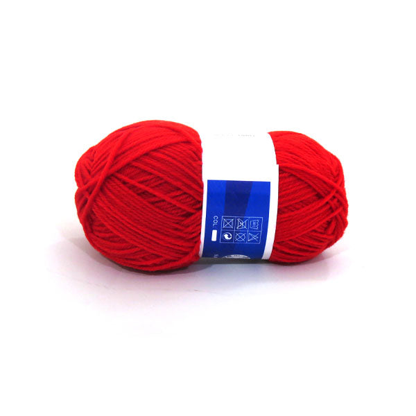 Knitting Yarn Crochet 100g Red - Craft