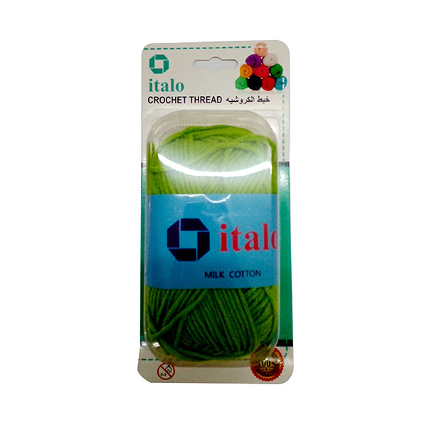 Knitting Yarn Crochet 50g Green Milk Cotton - Nejoom Stationery