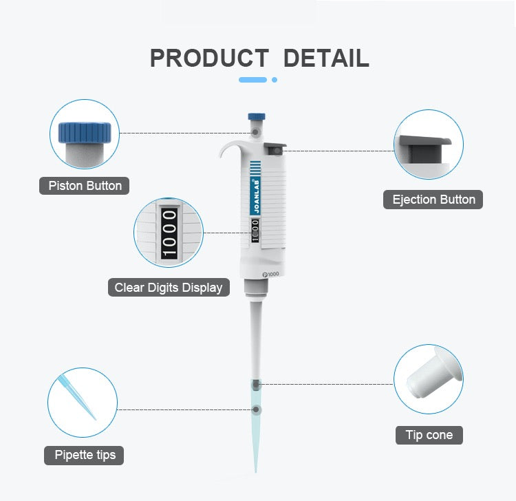 Laboratory Pipette Adjustable Micropipette