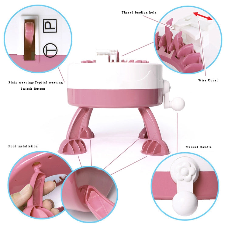 Magic Diy Knitting Scarf Sock Manual Circular Knitting Machine - Nejoom Stationery