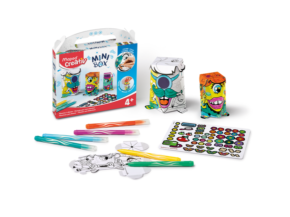 MapedCreativMonstersColoringMiniBox