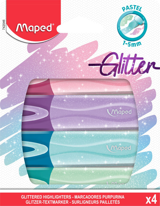 Maped Highlighter Pastel Glitter