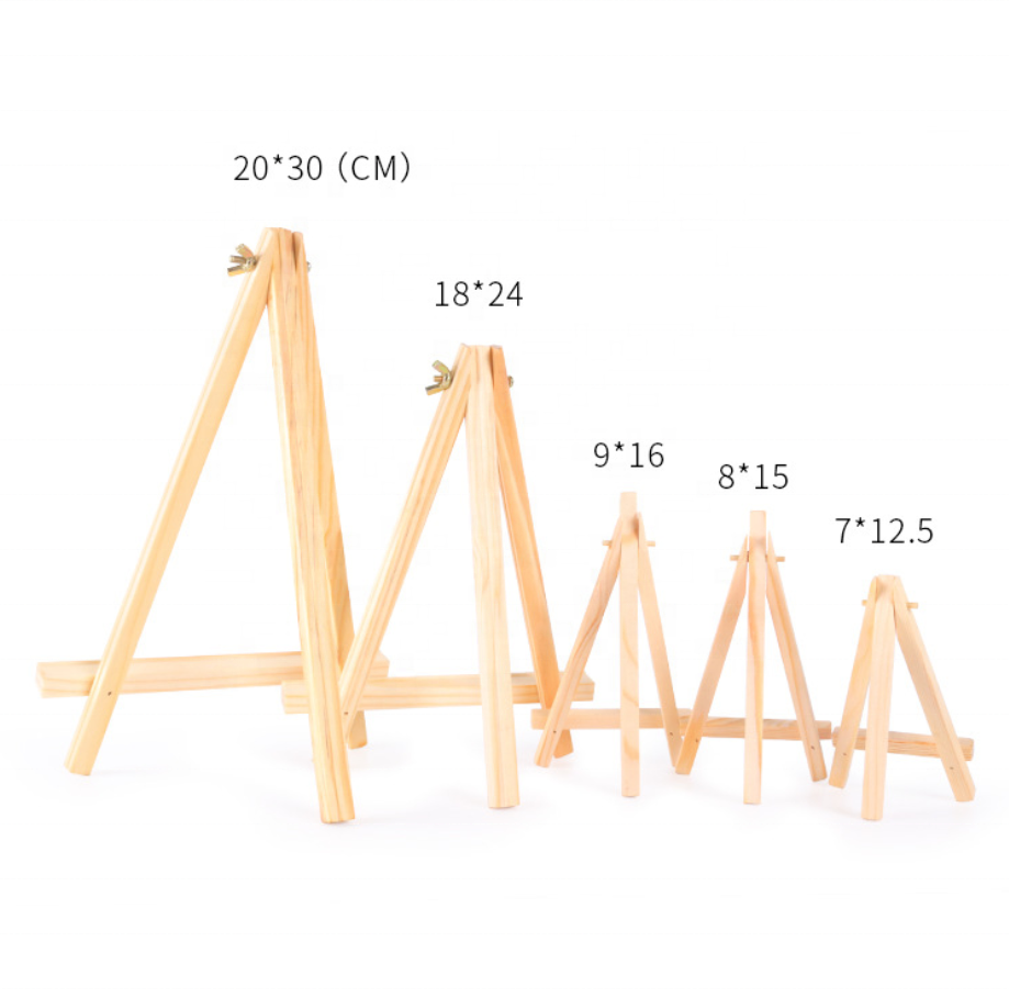 Mini wooden art triangle easel kids Desk Stand 18*24cm - Nejoom Stationery