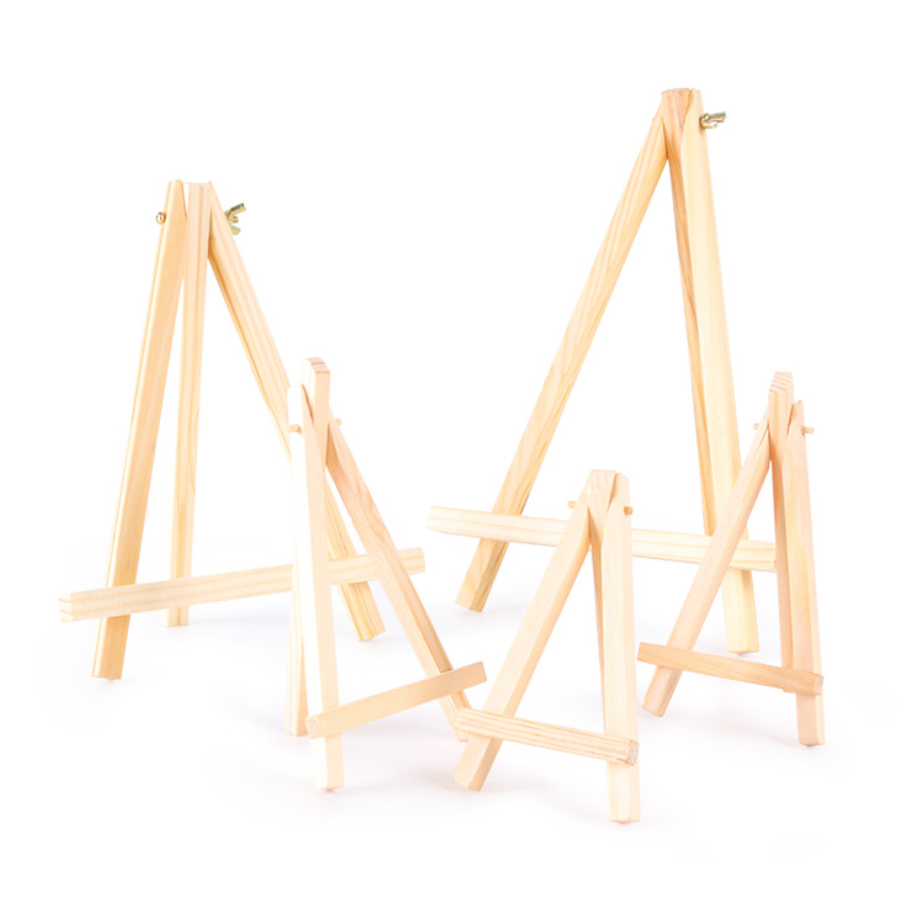 Mini wooden art triangle easel kids Desk Stand 7*12.5cm - Nejoom Stationery