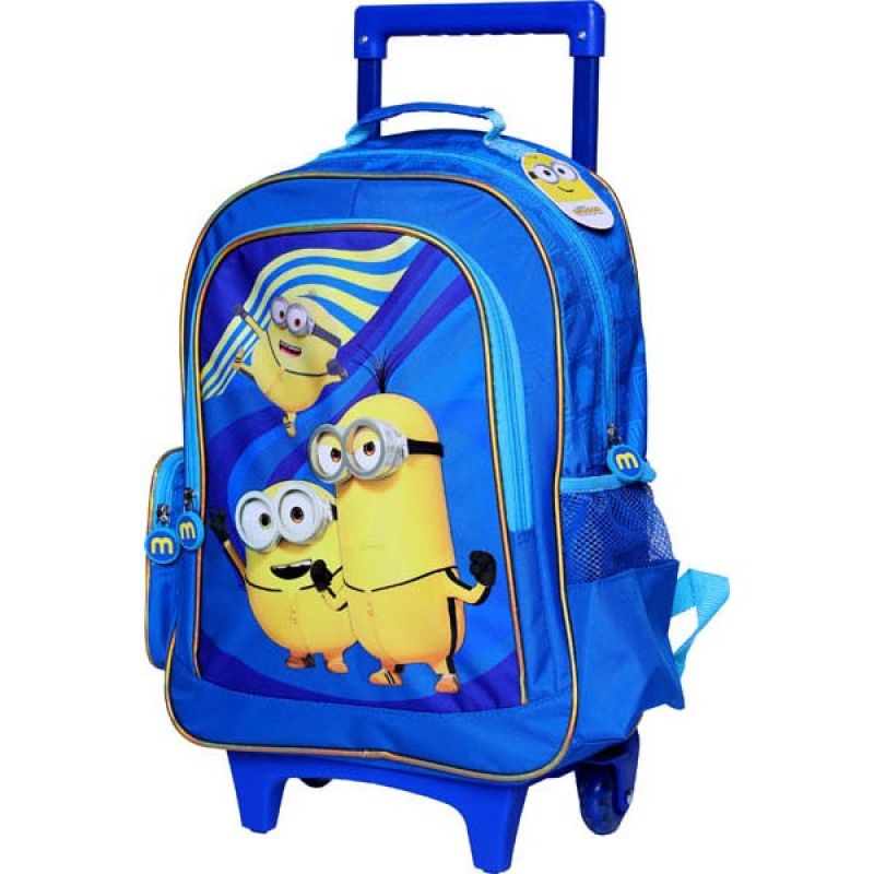 Minions The Rise of Gru Trolley School Bag 16"