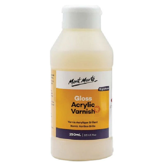 Mont Marte Acrylic Gloss Varnish 250Ml