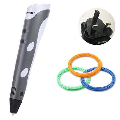 Myriwell 3D Printing Pen With ABS/PLA Filament - Nejoom Stationery