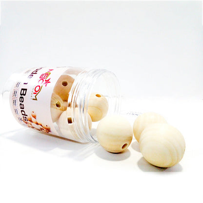 Natural Wooden Beads DIY Craft - Nejoom Stationery