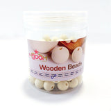 Natural Wooden Beads DIY Craft - Nejoom Stationery