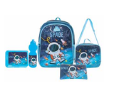 Nomad Kids Primary 5in1  Space School Back bag set 16 inch