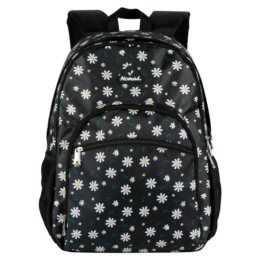 Nomad Kids Secondary 3in1  Daisy Power 18inch Backpack Bag, Lunch bag, Pencil pouch