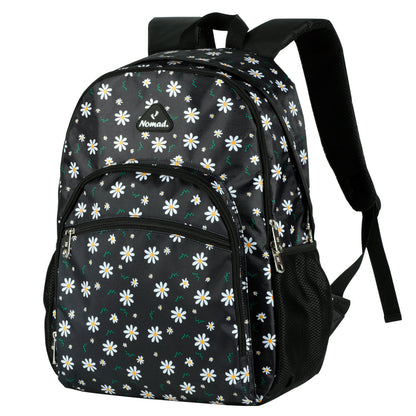 Nomad Kids Secondary 3in1  Daisy Power 18inch Backpack Bag, Lunch bag, Pencil pouch