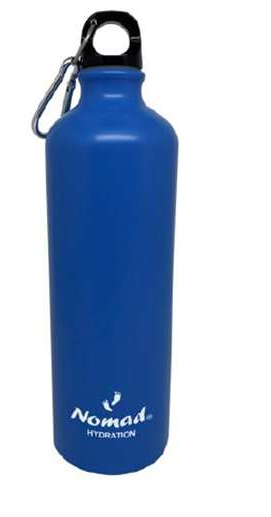 Nomad Stainless Steel Water bottle 700ml Asst.cols - Blue - School Supply