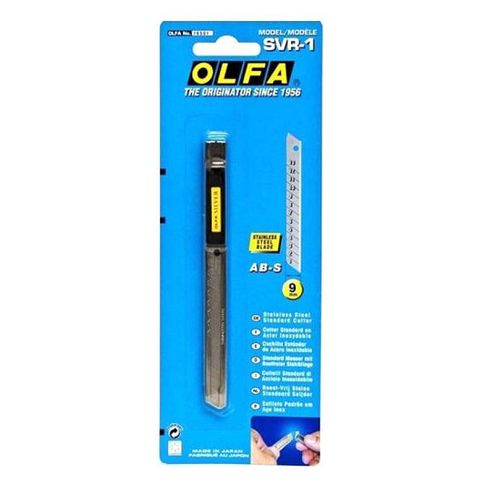 Olfa Cutter Knife, OL-SVR-1, Stainless Steel - Nejoom Stationery