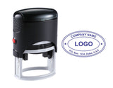 Oval Self Inking Company Stamps - Nejoom Stationery