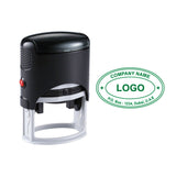 Oval Self Inking Company Stamps - Nejoom Stationery