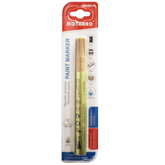 Motarro Paint Marker Golden  MC001-1