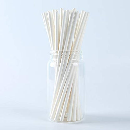 Paper Straw - White - Nejoom Stationery