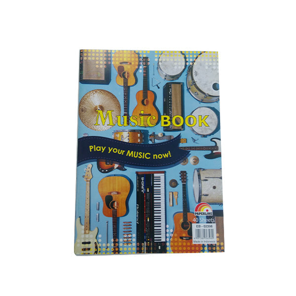 Paperline 20 sheets A4 Music book - Nejoom Stationery