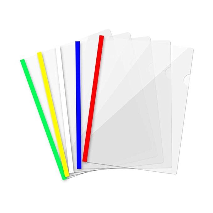 PARTNER Sliding Bar Report File A4(5 pcs / pack) - Nejoom Stationery