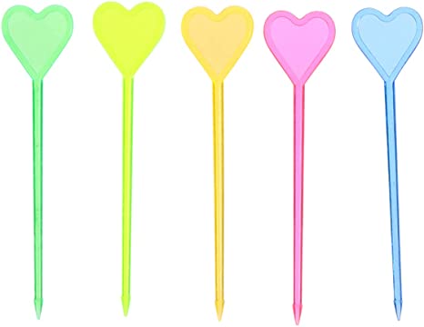 Party Fruit Pick Heart Sharp - Nejoom Stationery