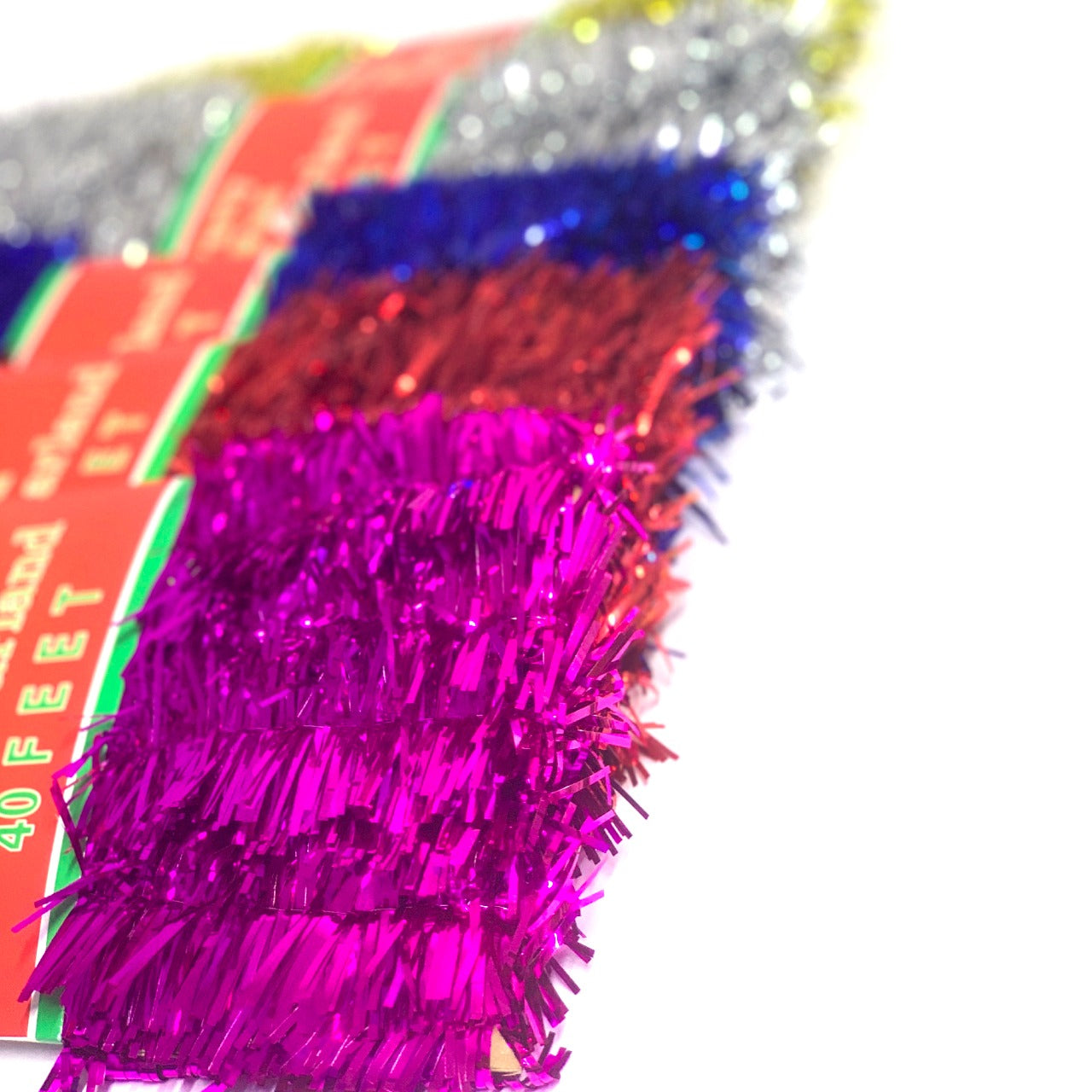 Party Fun Tinsel Garland 40 Feet - Nejoom Stationery