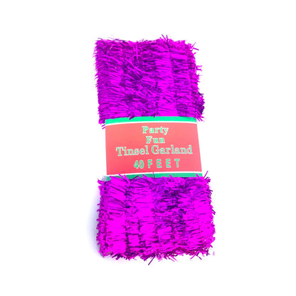 Party Fun Tinsel Garland 40 Feet - Nejoom Stationery