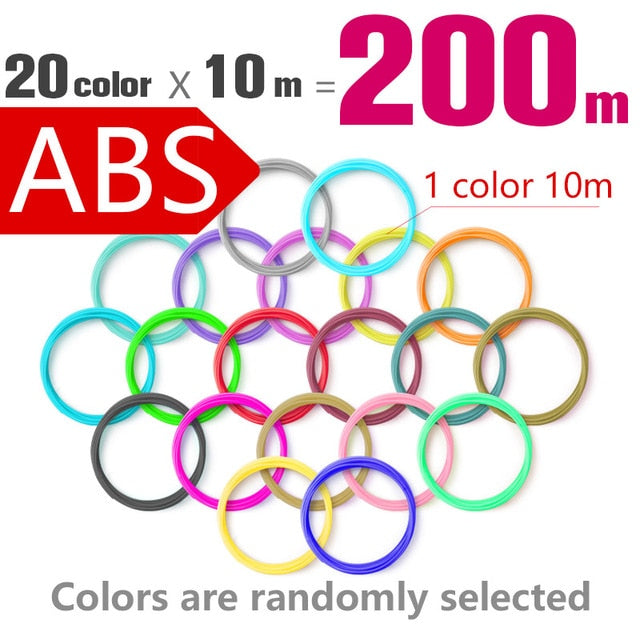 PLA/ABS Filament For 3D Pen - Nejoom Stationery