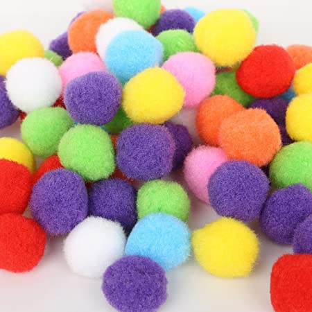 Pom Pom Ball 30mm - Multicolour - Nejoom Stationery