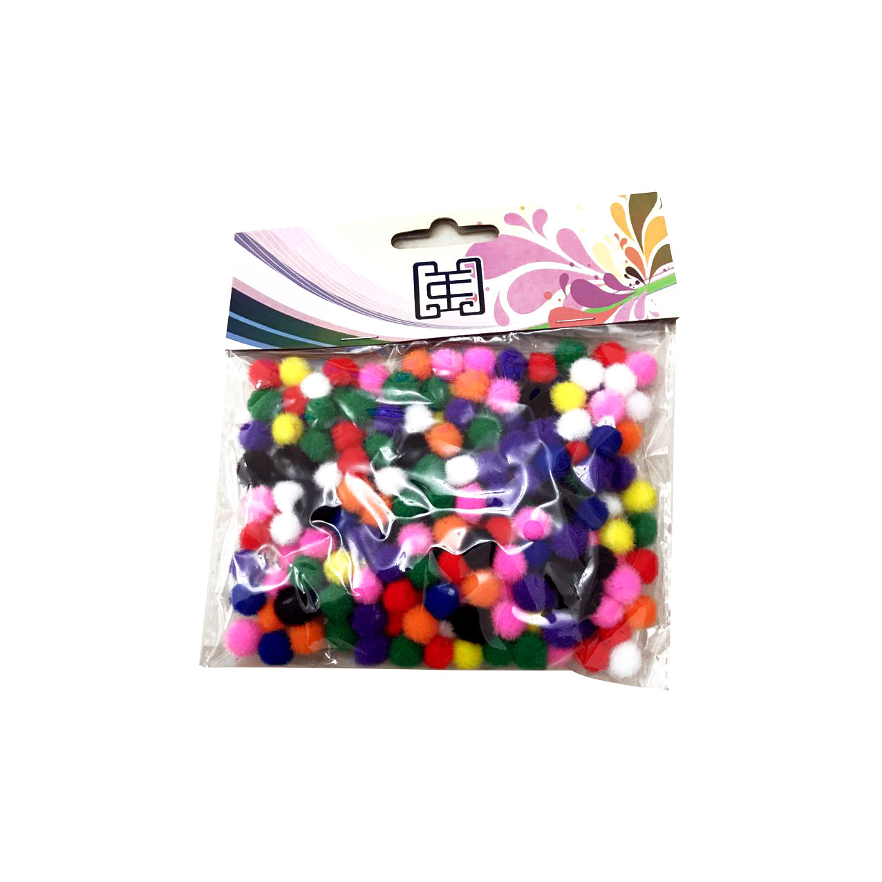 Pom Pom Balls - 10mm - Multicolor - Nejoom Stationery