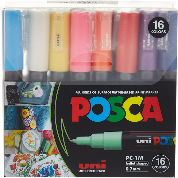 Posca Paint Marker PC-1M 16 col