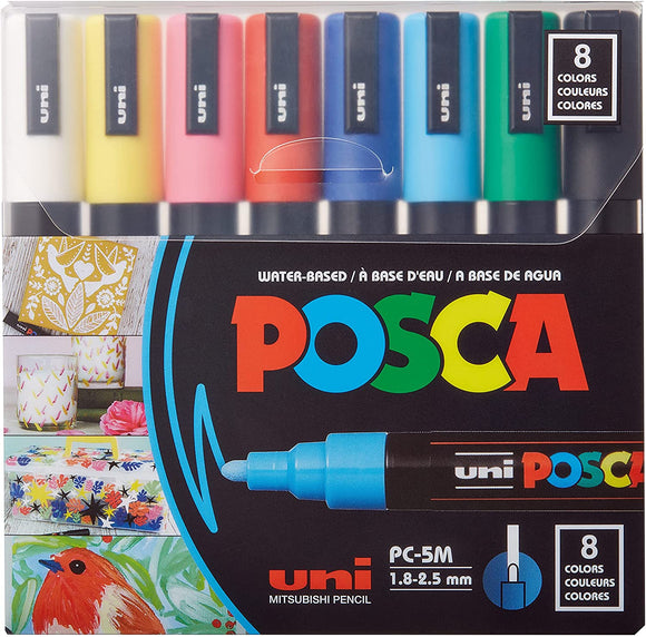 Posca Paint Marker 8 col