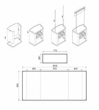 Promoter Table Sampling Stand Display Counter - Nejoom Stationery