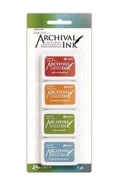 Ranger Mini Archival Ink™ Pad Kit 4