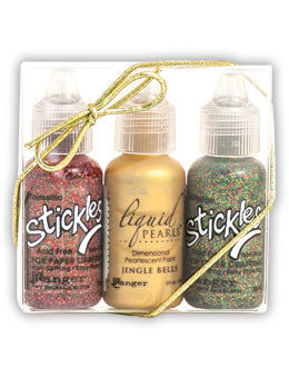 Ranger STICKLES/LIQUID PEARLS KIT - YULETIDE