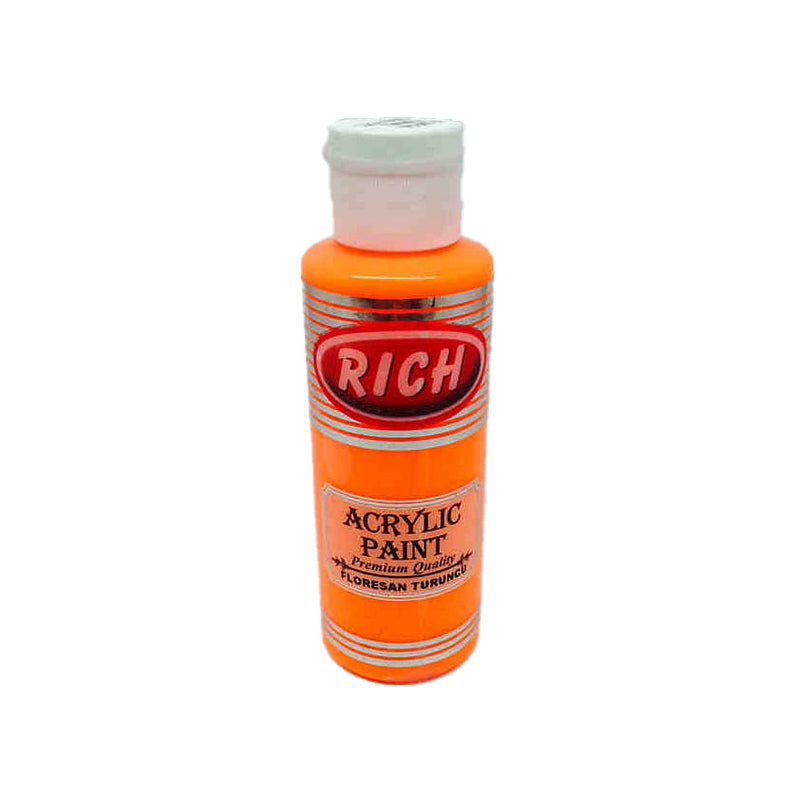 Rich Fluorescent Acrylic Paint 130cc