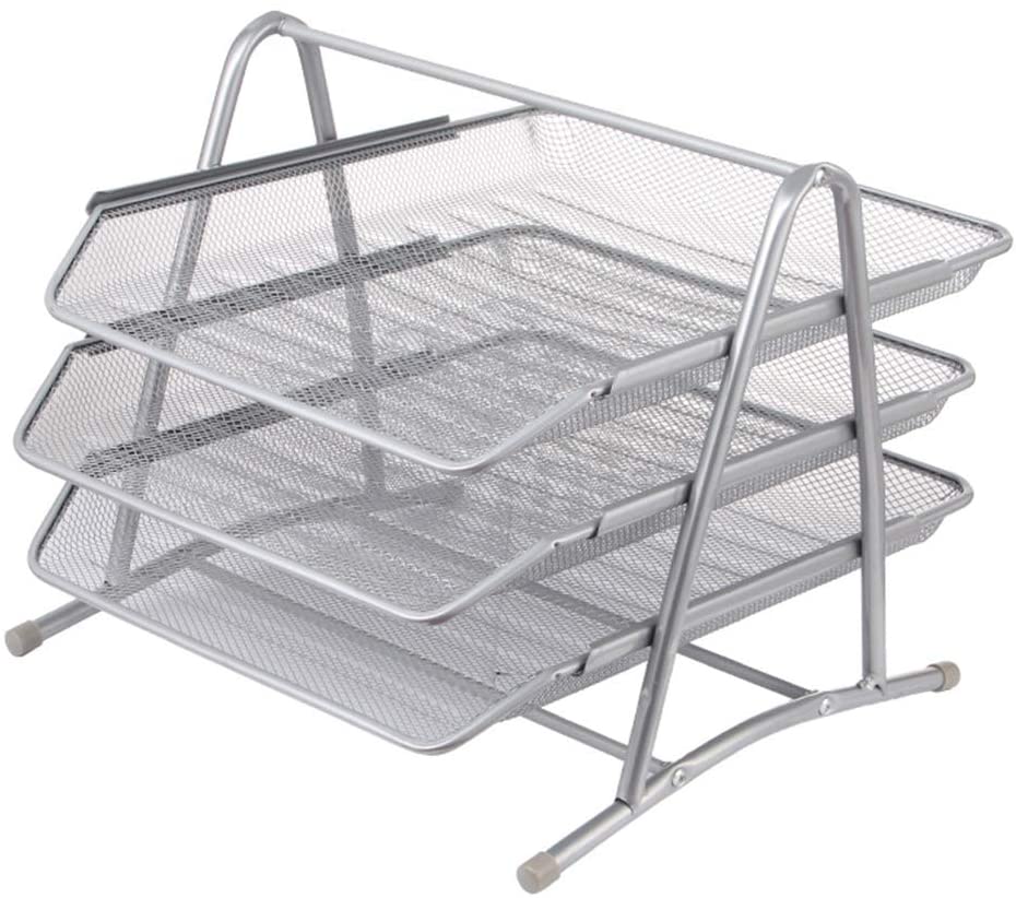 Sadaf 3-Tier Storage Metal Mesh Tray - Nejoom Stationery