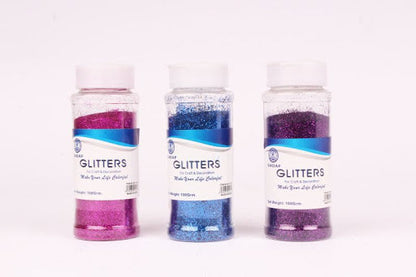 Sadaf Craft & Decoration Glitter Stacker Jar 2 OZ NonToxic Easy Dispensing Mess Reduction Media 