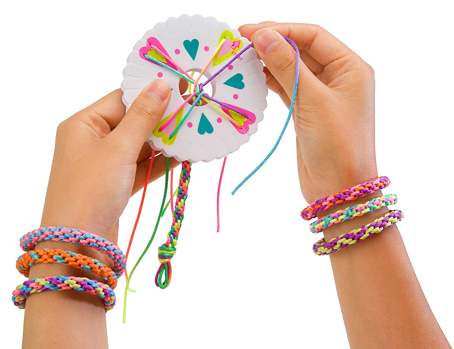 SBC Creative Kidz. Friendship Bracelets Lasing Wheel Kit - Nejoom Stationery