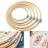 Set of 5 Circle Embroidery Hoops - Nejoom Stationery