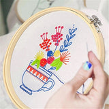 Set of 5 Circle Embroidery Hoops - Nejoom Stationery