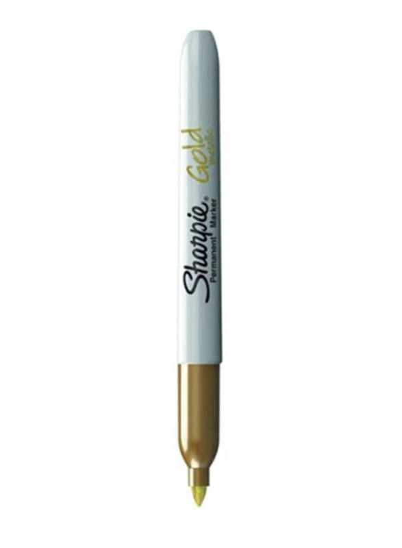 Sharpie Permanent Marker Metalic Gold 1pc