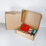 Small Corrugated Box (40 CM X 26 CM X 9 CM) Small Carton Cardboard Boxes for Mailing Box Packaging - Pack of 5