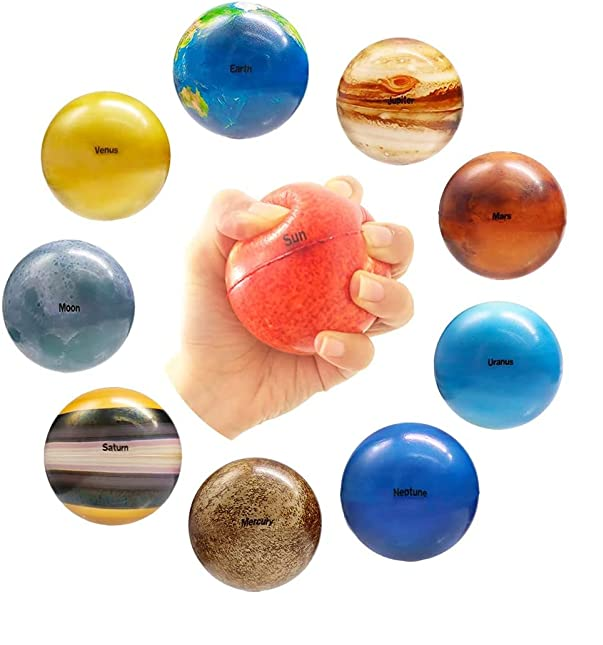 Solar System Stress Balls 10pcs, School Project